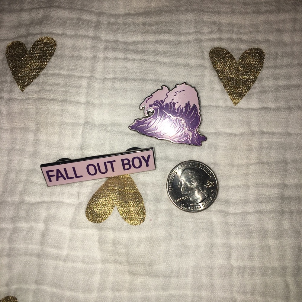 3/$30 Fall Out Boy Pins